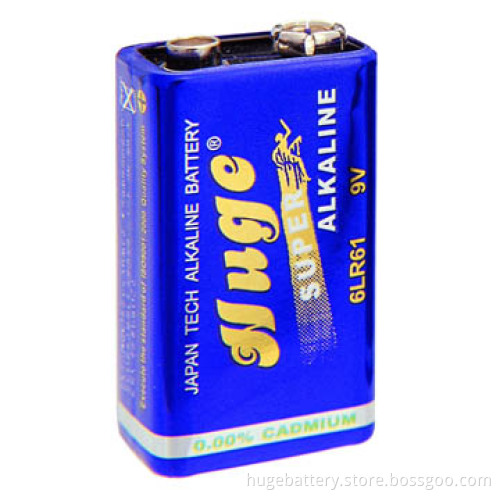 2014 Battery High Quality 6lr61 Alkaline Battery